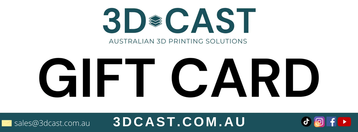 3D Cast Gift Card 3D Cast