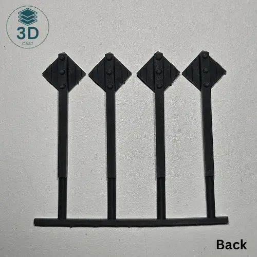 HO Scale Approach Board 3D Cast