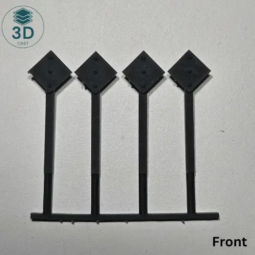 HO Scale Approach Board 3D Cast