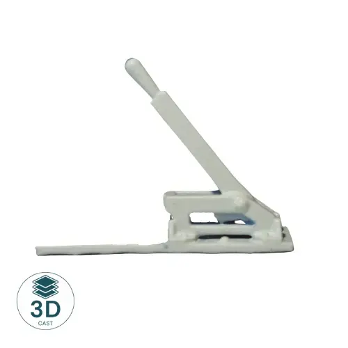 HO Scale WSA point lever normal position 4-piece set for model railway points, stocked in Australia