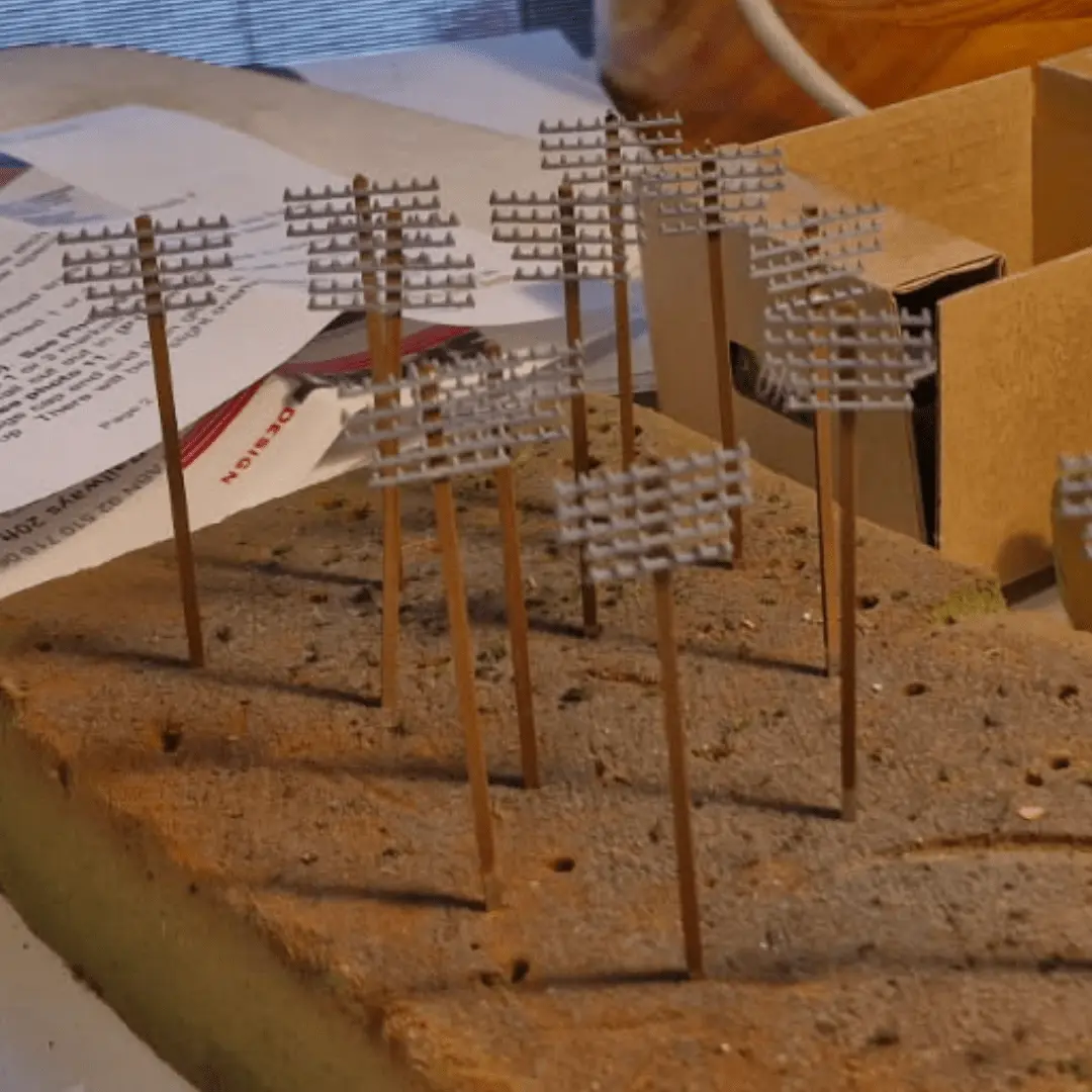 Telephone/Powerline Arms kit 3D Cast