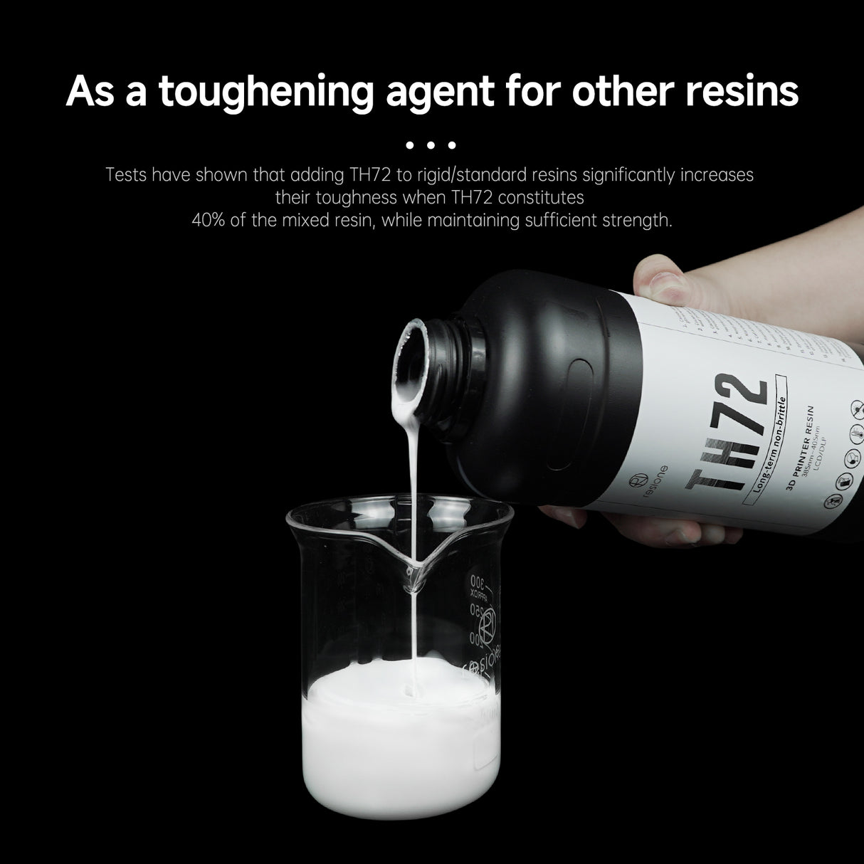 Resione TH-72 Medium Gray 3D Printer Resin