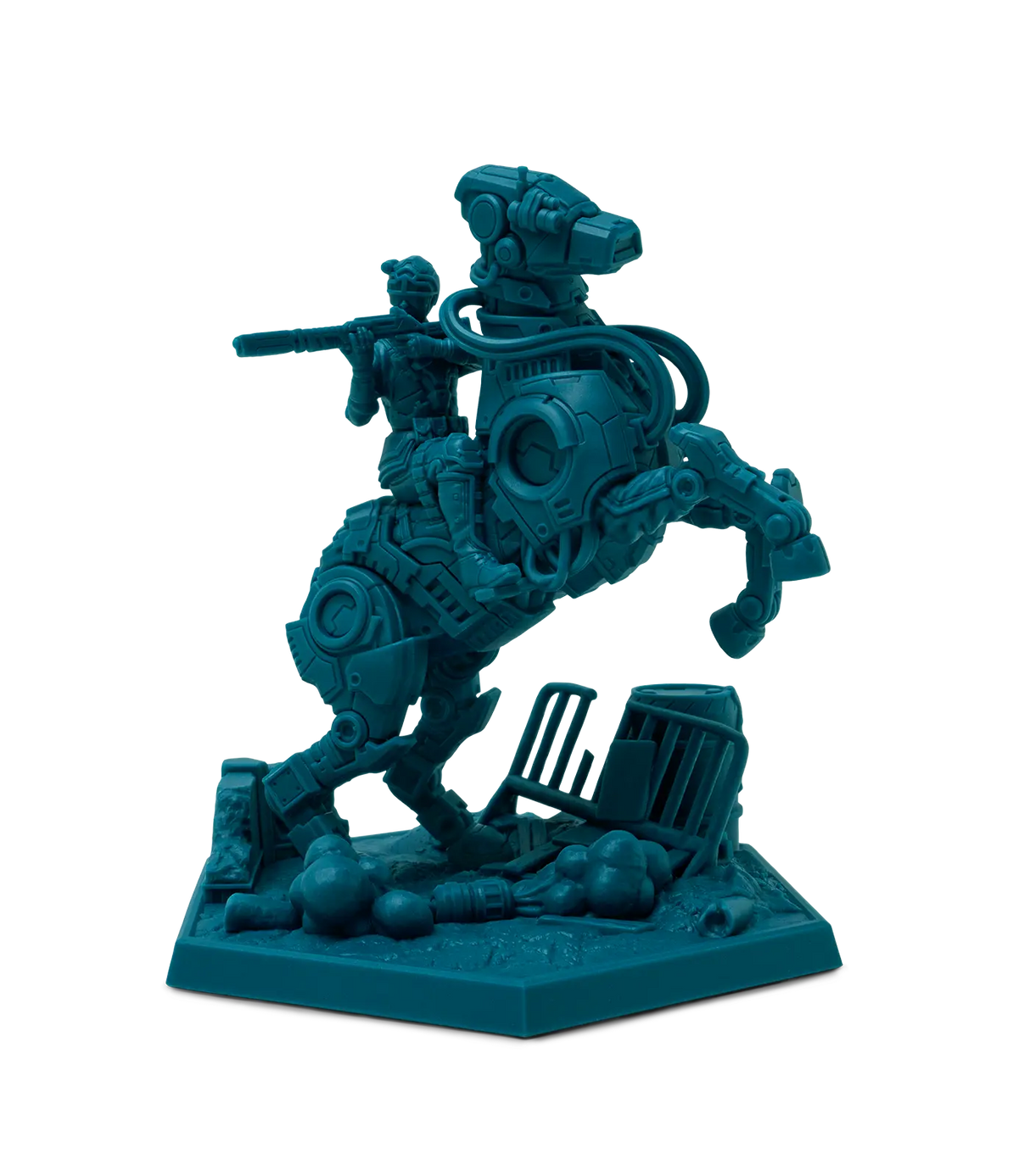 Size comparison of Phrozen Aqua Hyperfine Blue resin bottle size