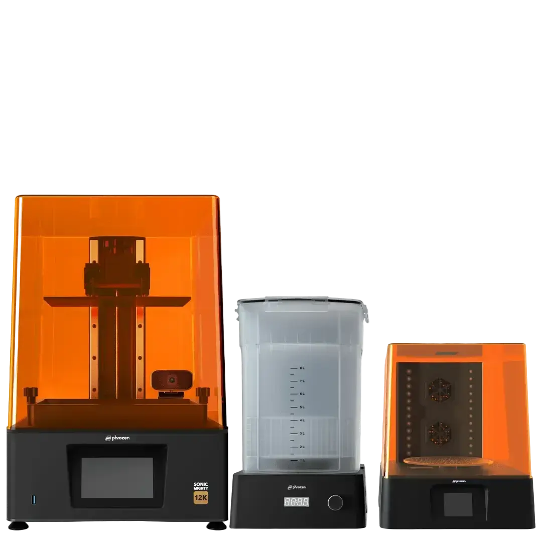 Phrozen Sonic Mighty 12K Resin 3D Printer + Wash & Cure Kit Bundle Phrozen