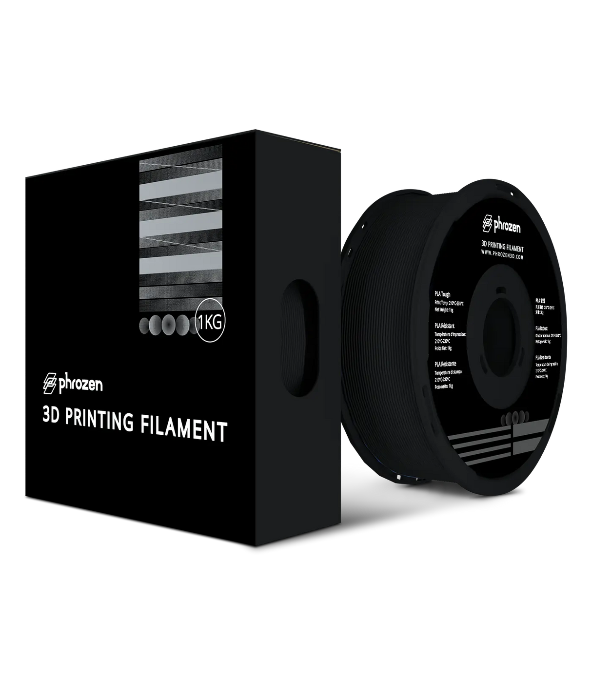 Phrozen Tough PLA Filament Black Phrozen