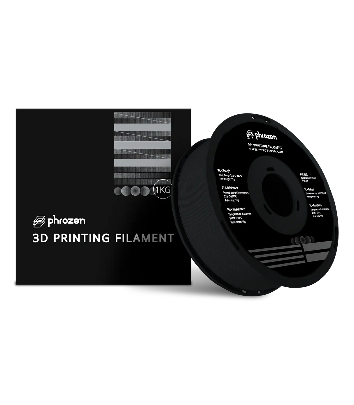 Phrozen Tough PLA Filament Black Phrozen