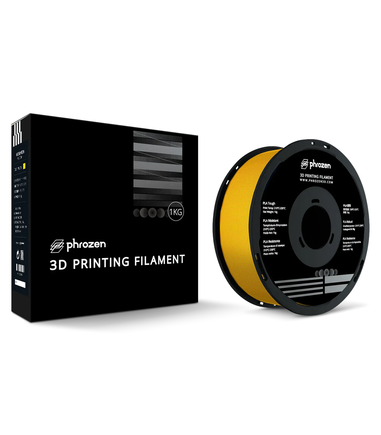 Phrozen Tough PLA Filament Yellow Phrozen