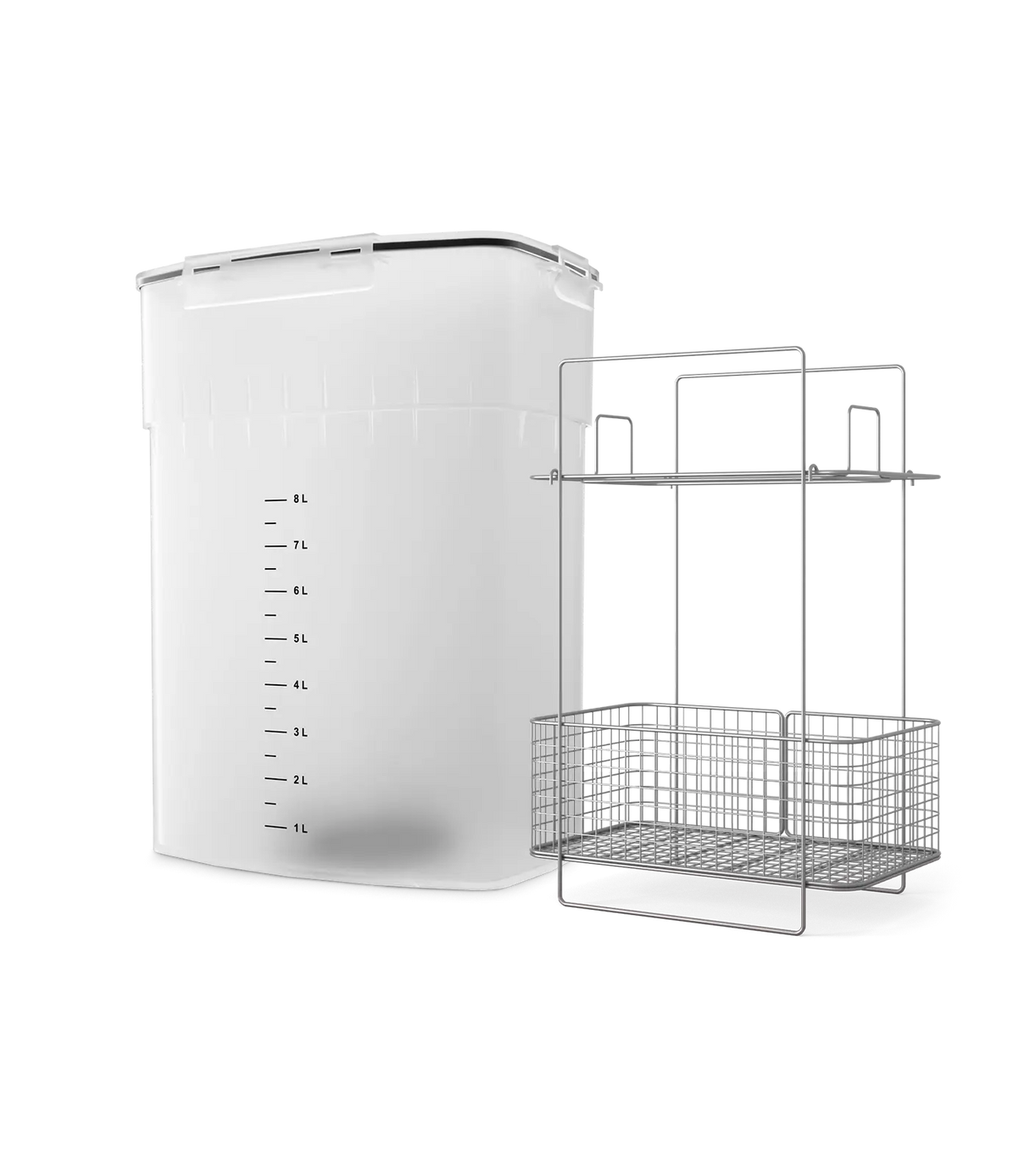 Phrozen Wash and Cure Kit Washing Bucket Set, 8 litre bucket and wire washing basket with holder
