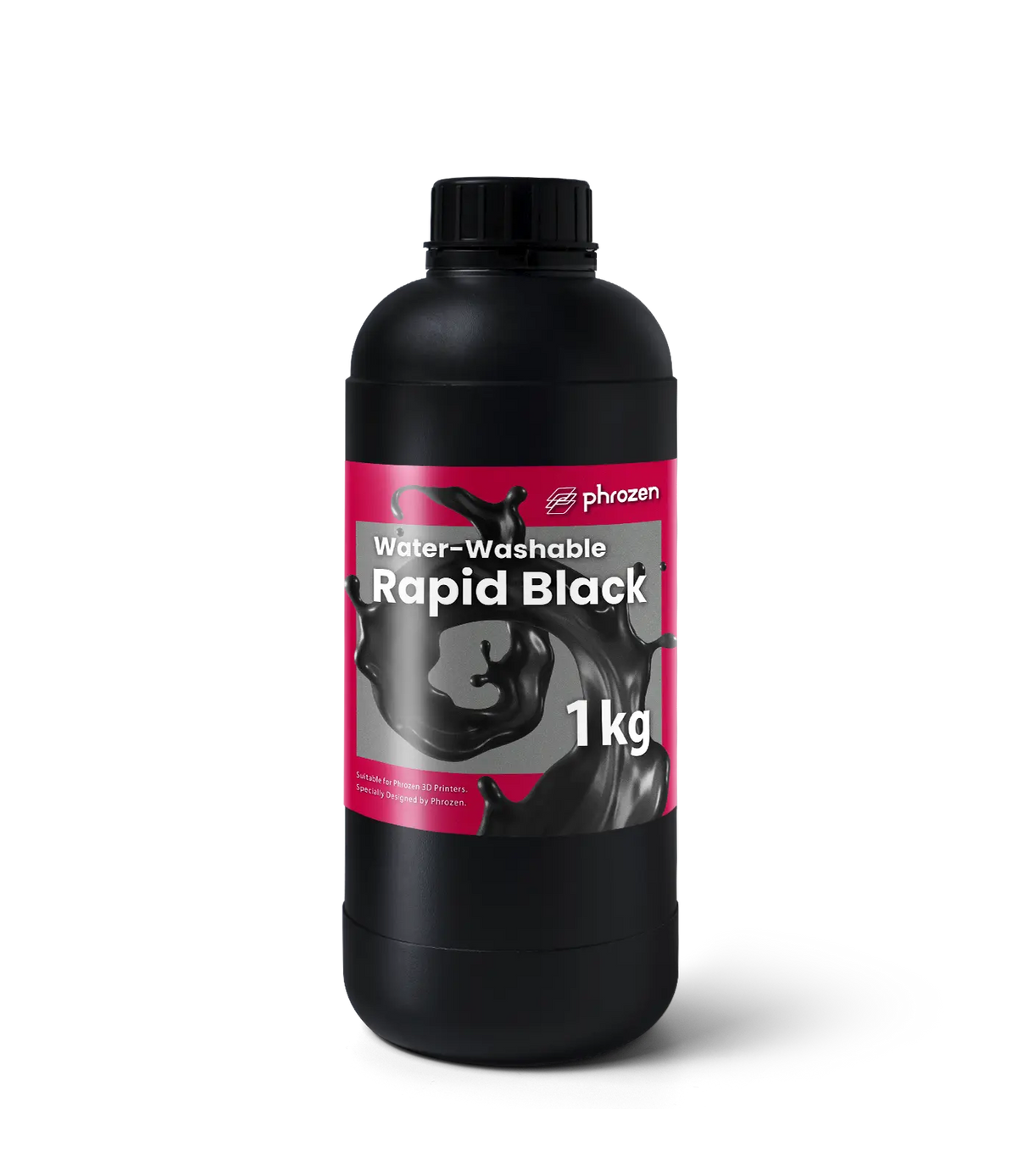 Phrozen Water Washable Rapid Black 3D Printer Resin