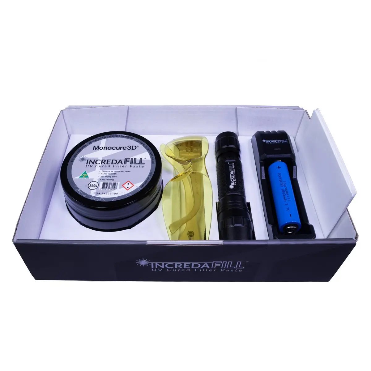 Monocure3d Incredafill® – Ultimate Starter Kit (350g) Monocure3d