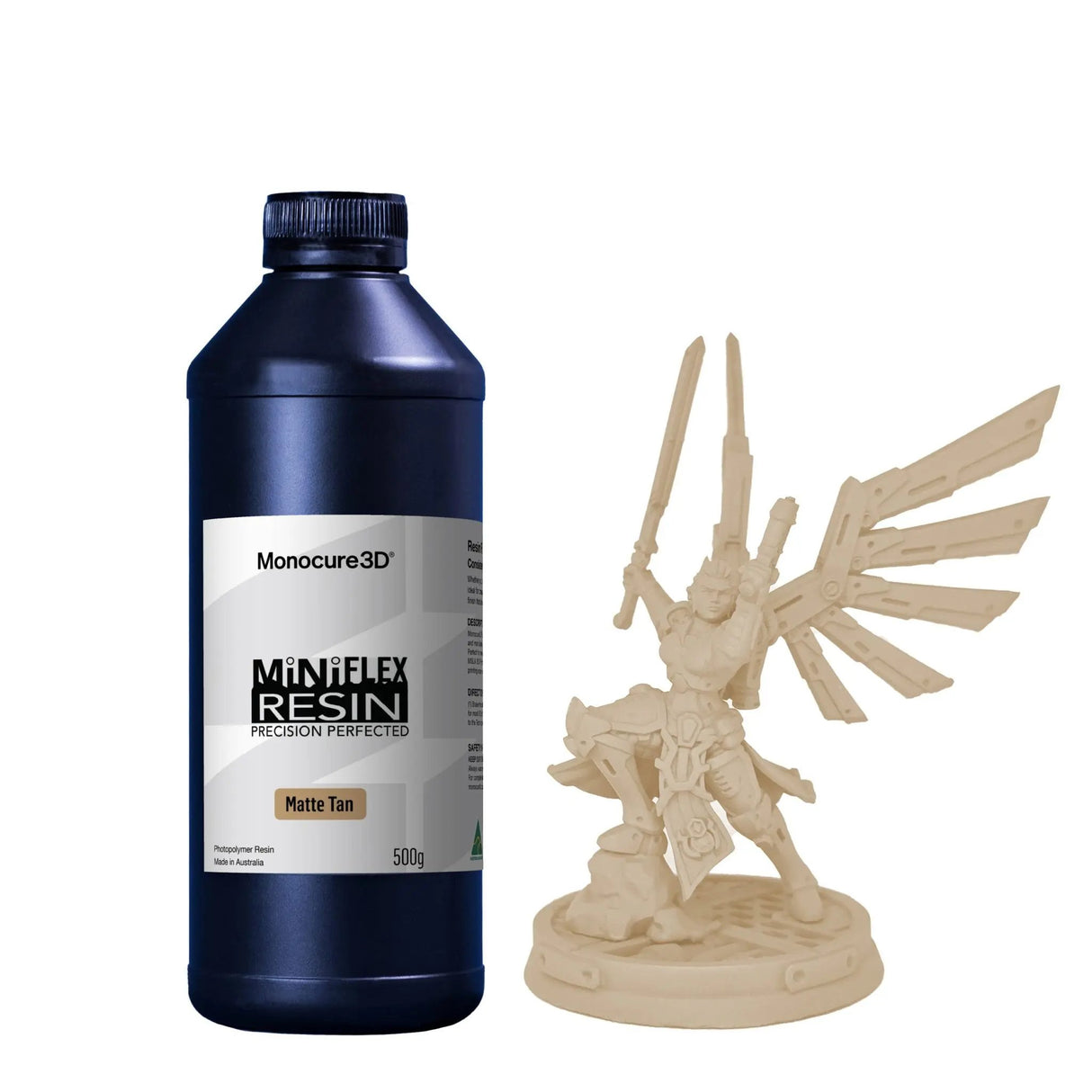 Monocure3D Mini Resin Tan 3D Printer Resin Monocure3d