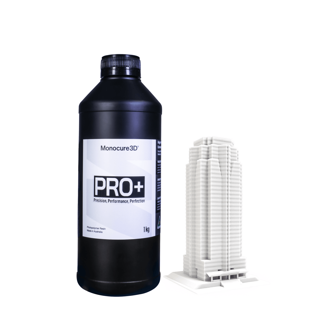 Monocure3d - Monocure3d Pro+ Matte White - 3d printing resin - 3D Cast