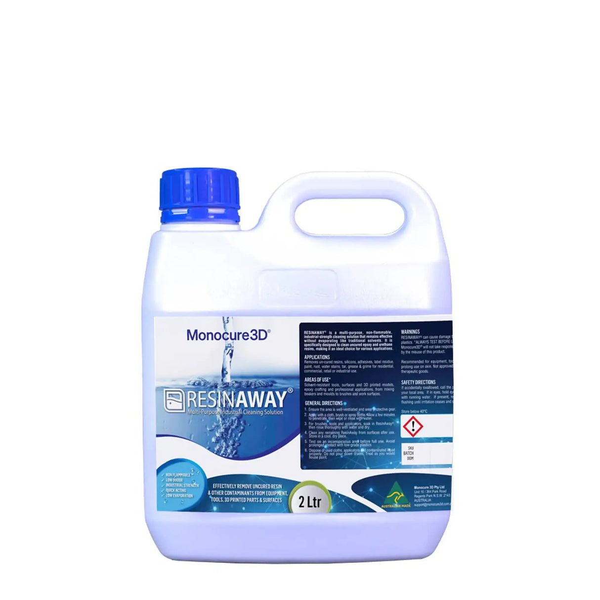 Monocure3d Resinaway Resin 3D Print Cleaner Original Scent Monocure3d