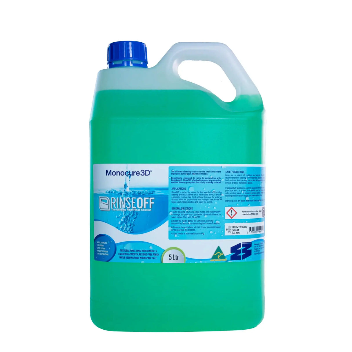 Monocure3D RinseOFF - Your Essential 3D Printing Accessory Monocure3d