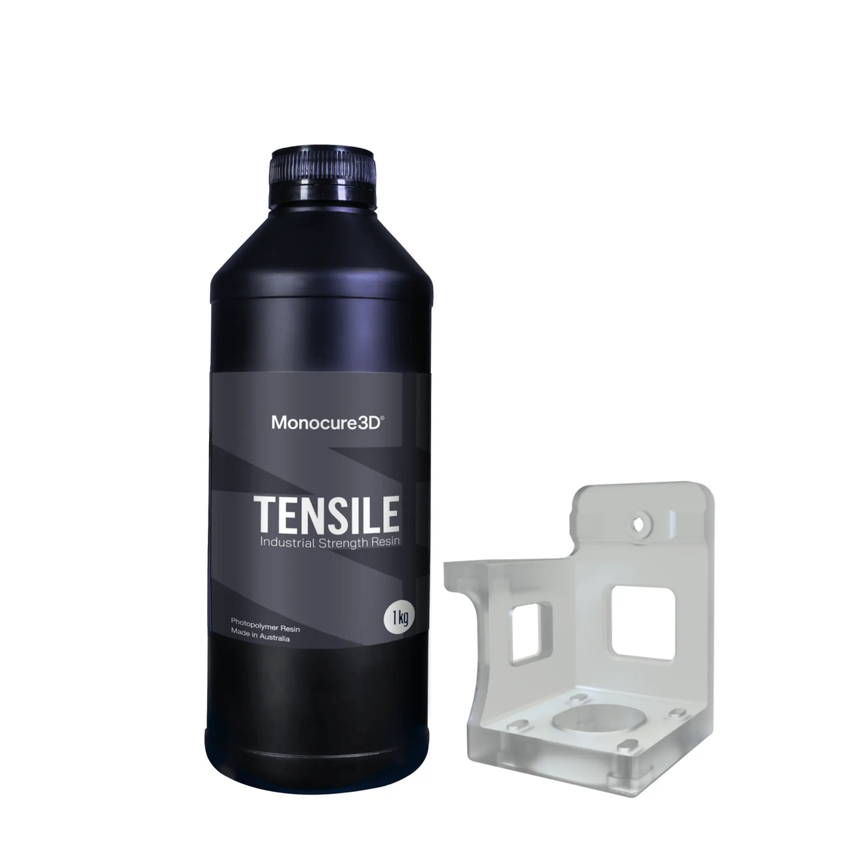 Monocure3D TENSILE Shark Grey 3D Printer Resin Monocure3d