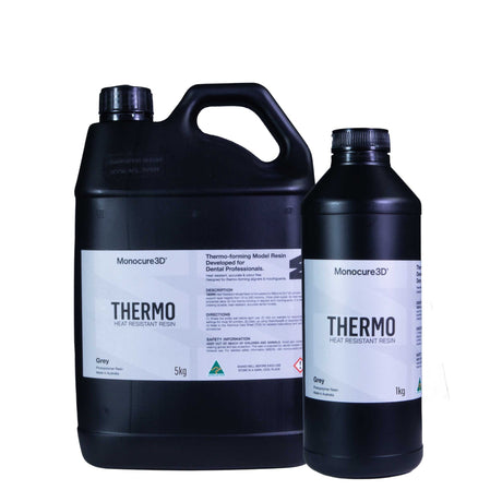 Monocure3d - Monocure3D Thermo High Heat Dental Model 3D printer Resin MSLA - 3D Printer Resin - 3D Cast