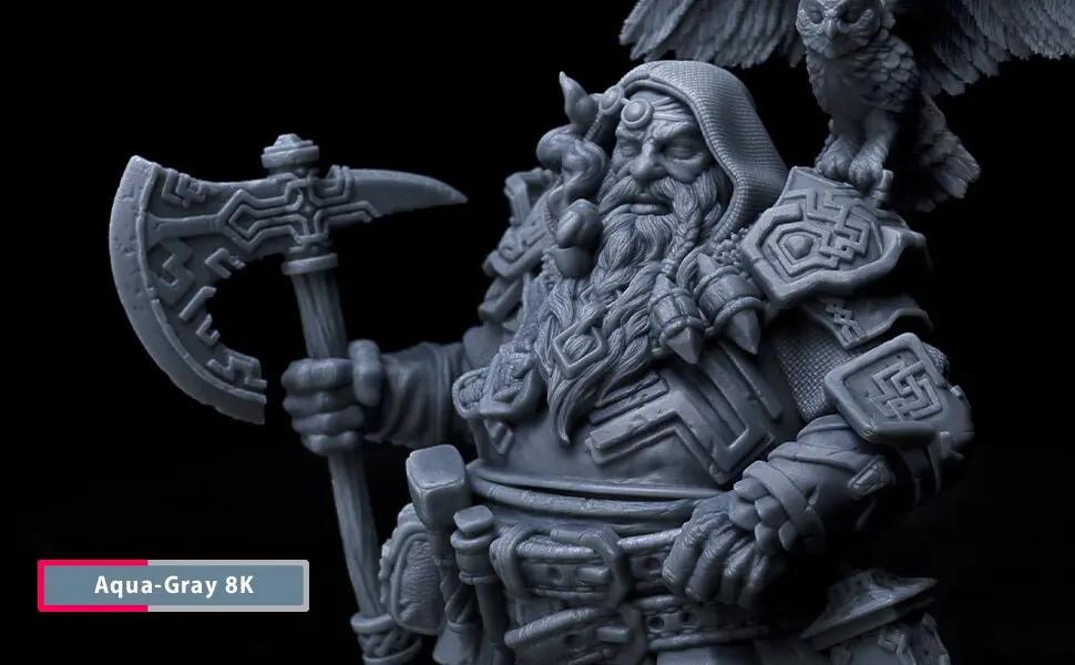 Phrozen Aqua 8K Gray 3D Printer Resin Phrozen