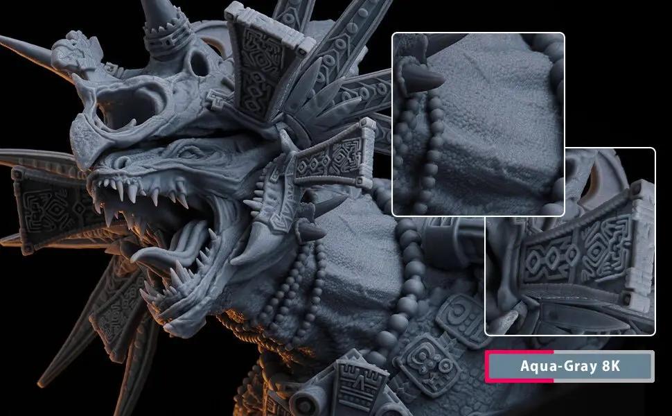 Phrozen Aqua 8K Gray 3D Printer Resin Phrozen