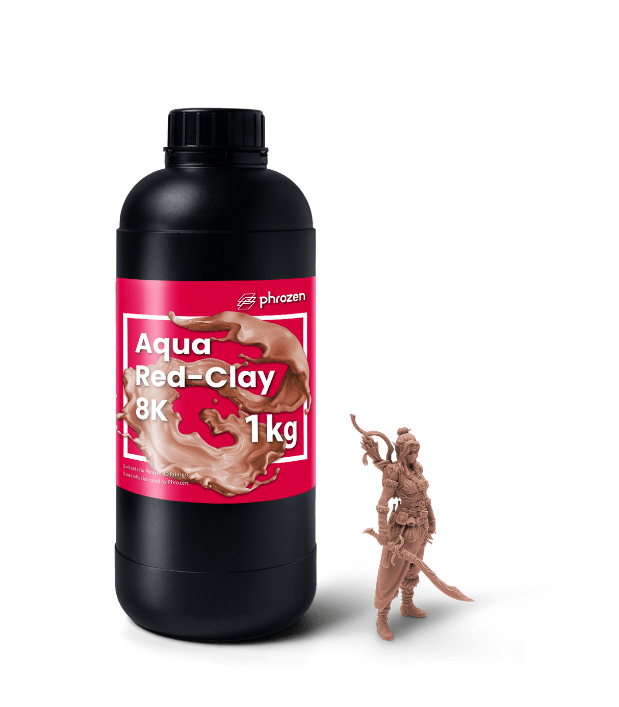Phrozen - Phrozen Aqua 8K Red Clay - 3d printing resin - 3D Cast