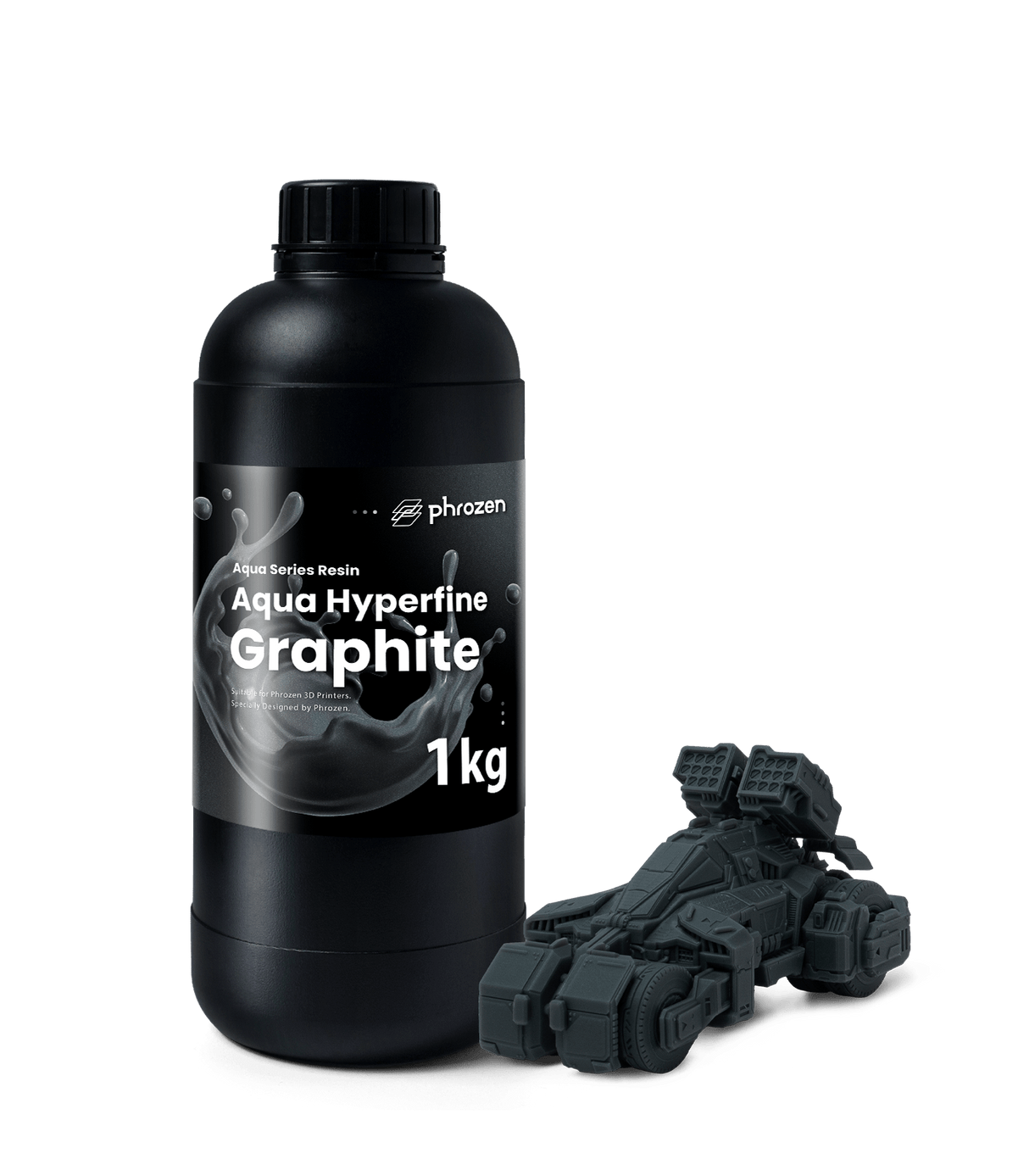 Phrozen - Phrozen Aqua Hyperfine Graphite - 3d printing resin - 3D Cast
