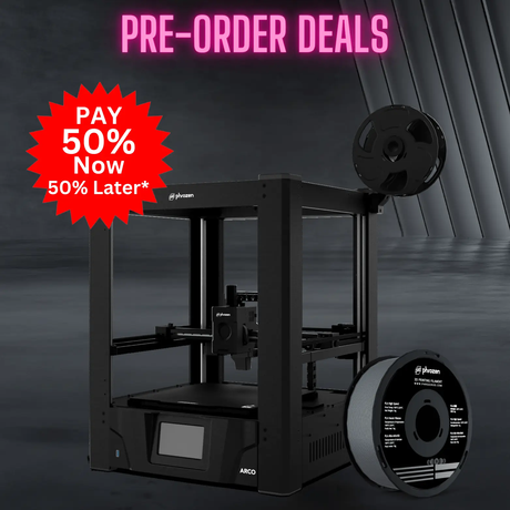 Phrozen ARCO FDM 3D Printer + 1KG High Speed PLA GRAY Bundle Phrozen