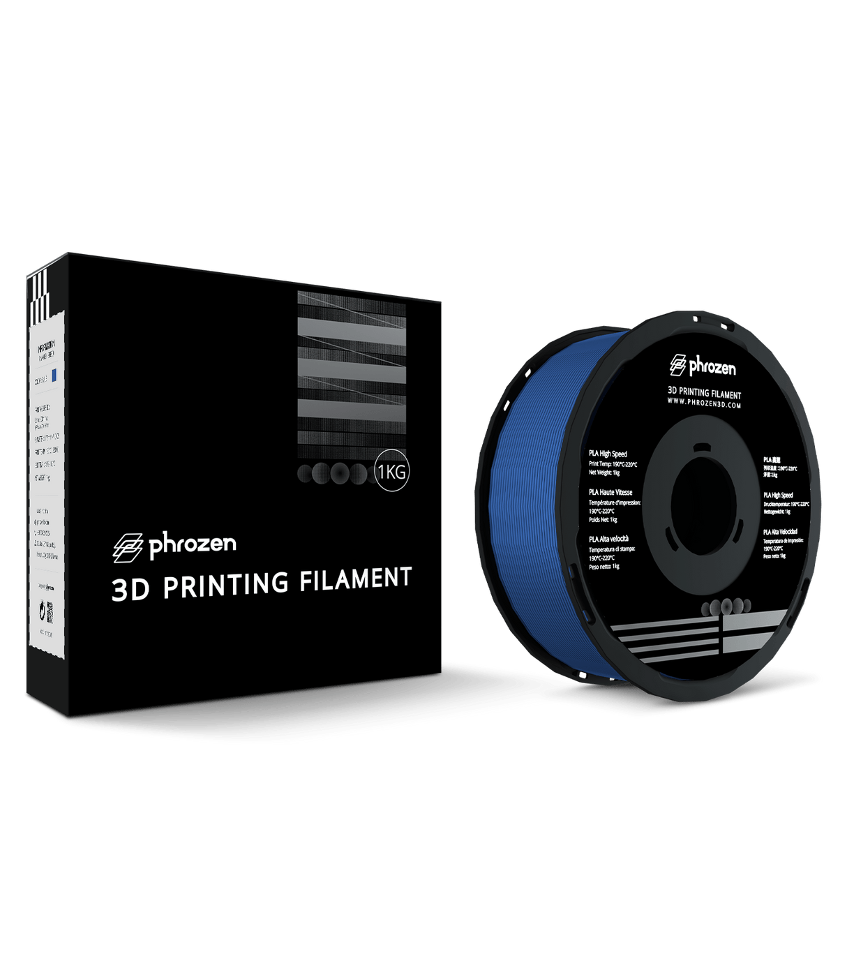 Phrozen - Phrozen High Speed PLA 1kg Blue - 3D Printing Filament - 3D Cast