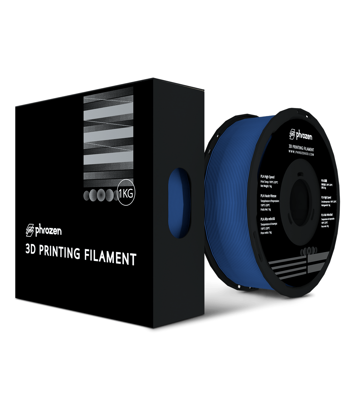 Phrozen - Phrozen High Speed PLA 1kg Blue - 3D Printing Filament - 3D Cast
