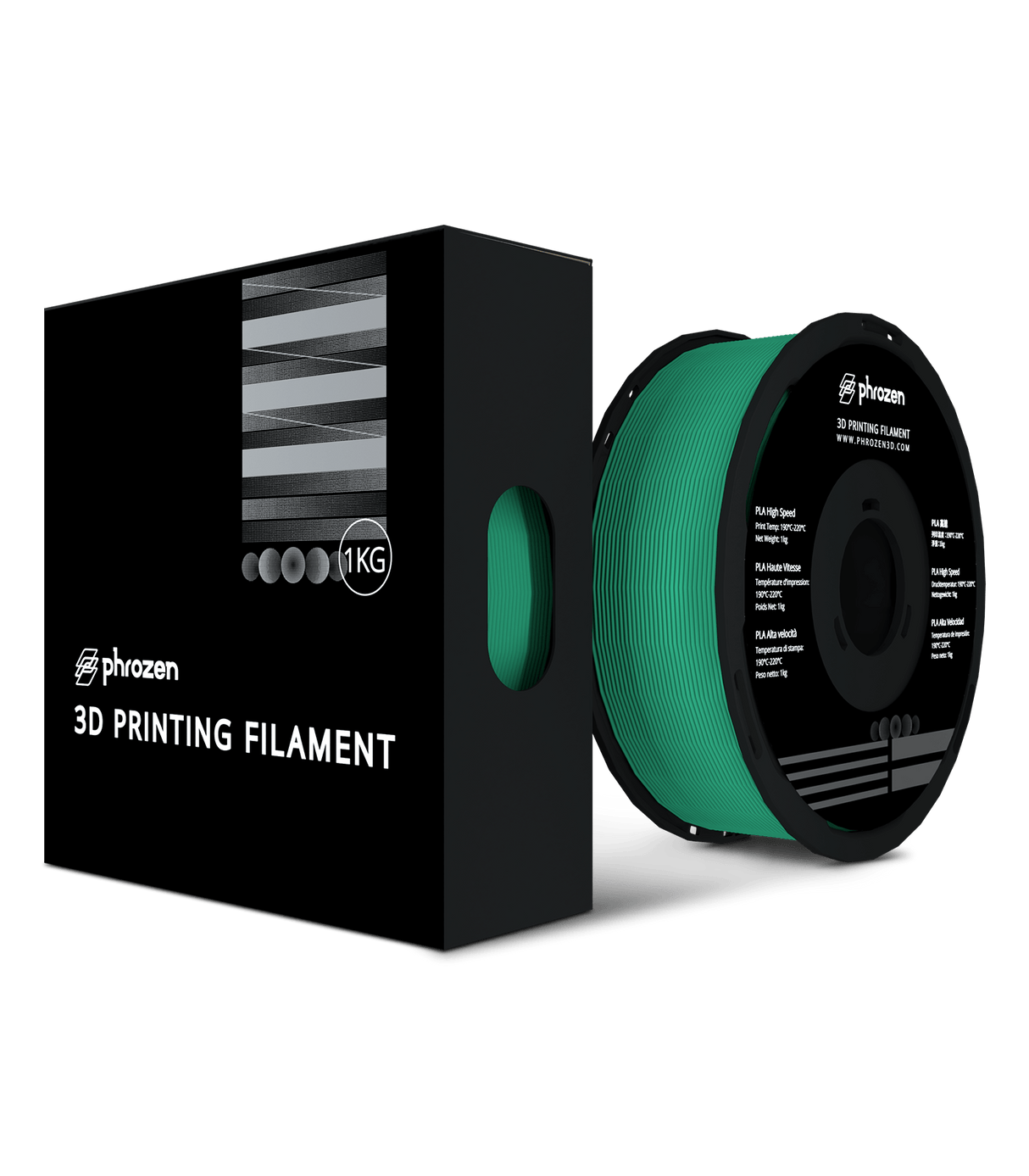 Phrozen High Speed PLA 1kg Green 3D Printing Filament Phrozen