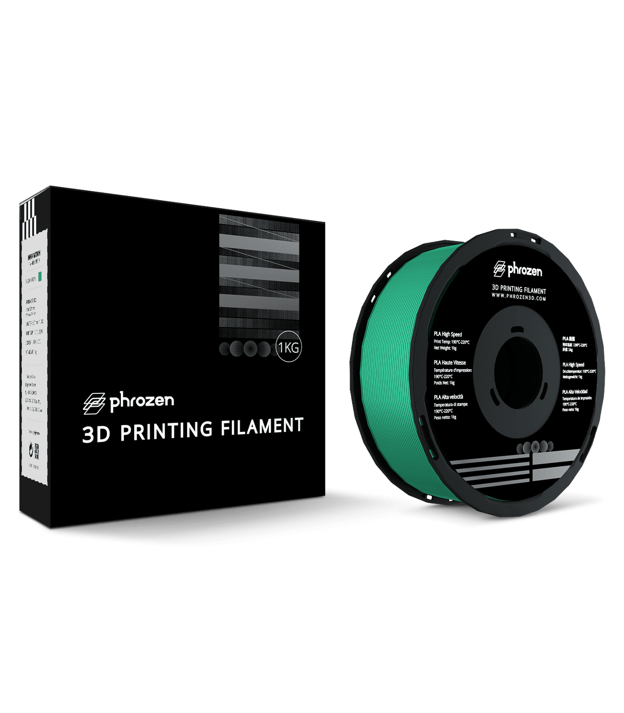 Phrozen High Speed PLA 1kg Green 3D Printing Filament Phrozen