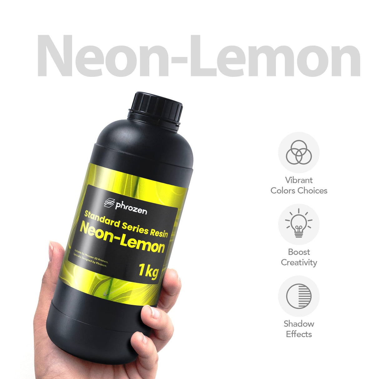Phrozen - Phrozen Neon Lemon - 3d printing resin - 3D Cast