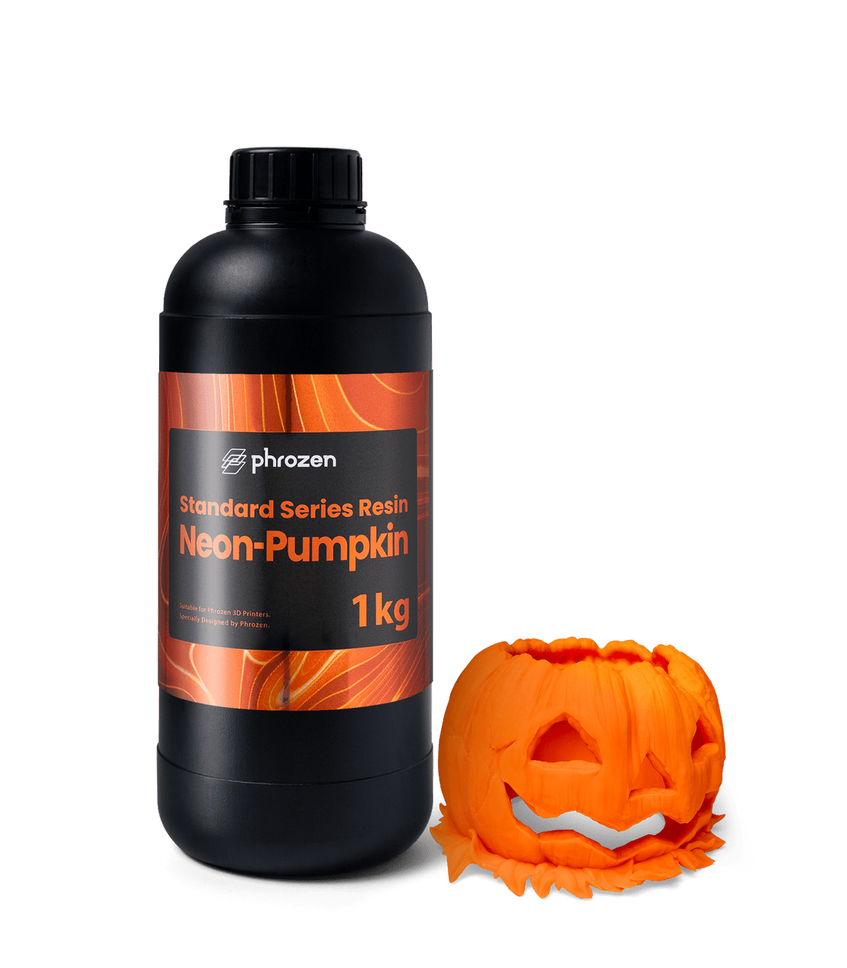 Phrozen Neon Pumpkin 3D Printer Resin Phrozen