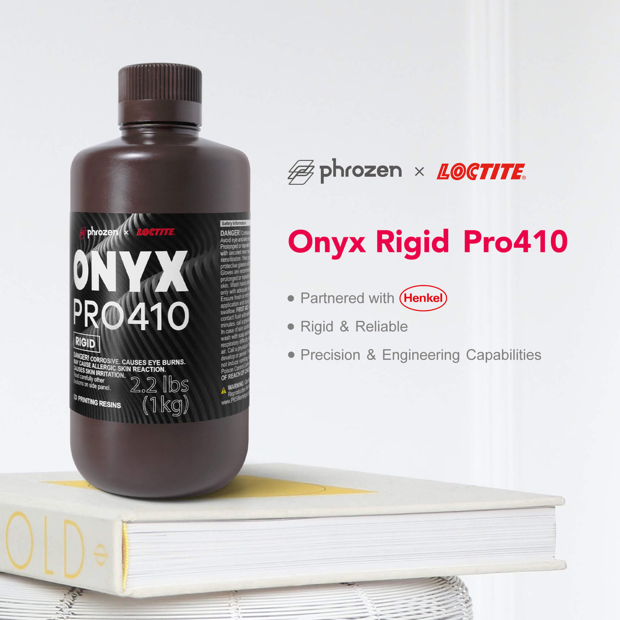 Phrozen - Phrozen ONYX Rigid Pro410 - 3d printing resin - 3D Cast