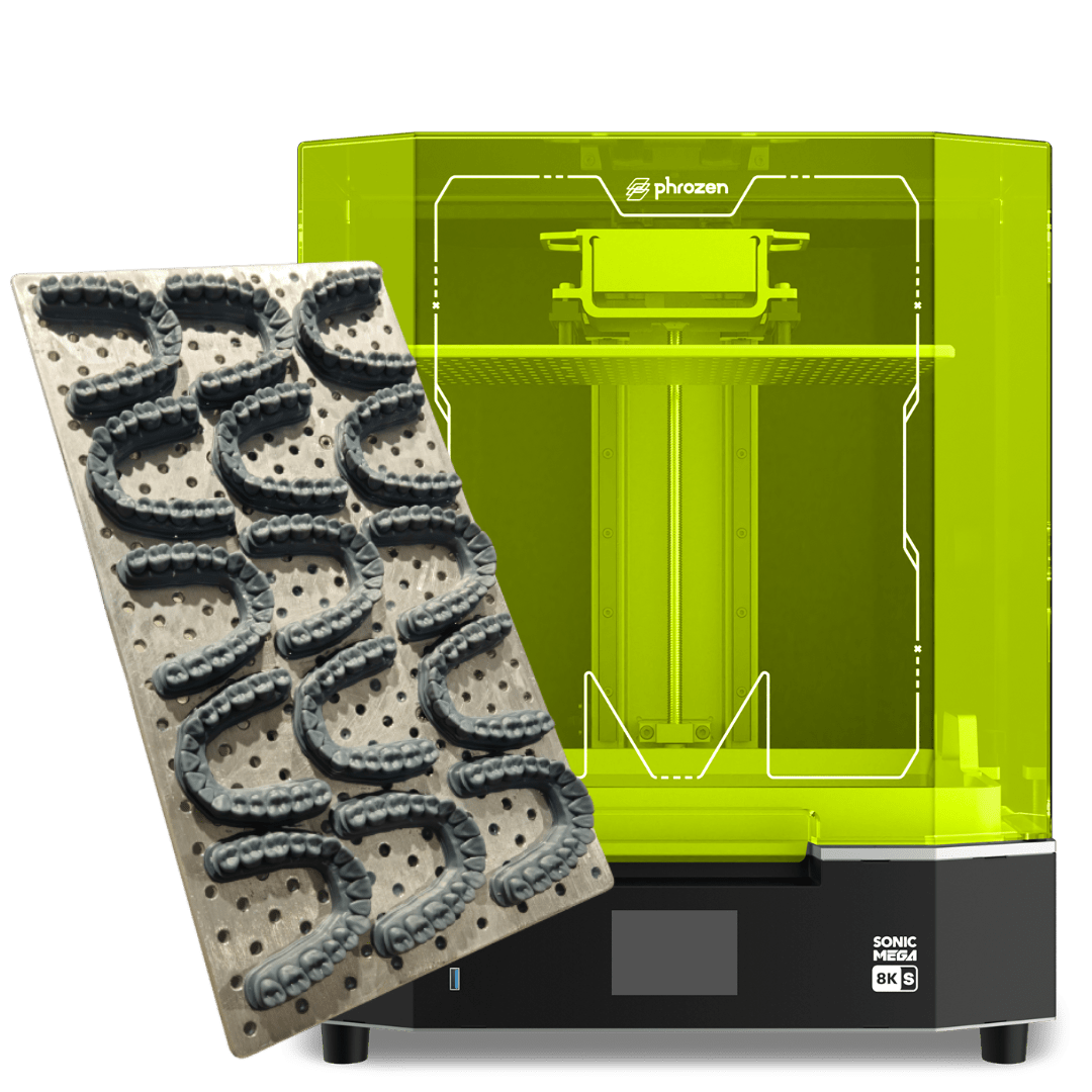 Phrozen Sonic Mega 8K S Dental Resin 3D Printer Phrozen