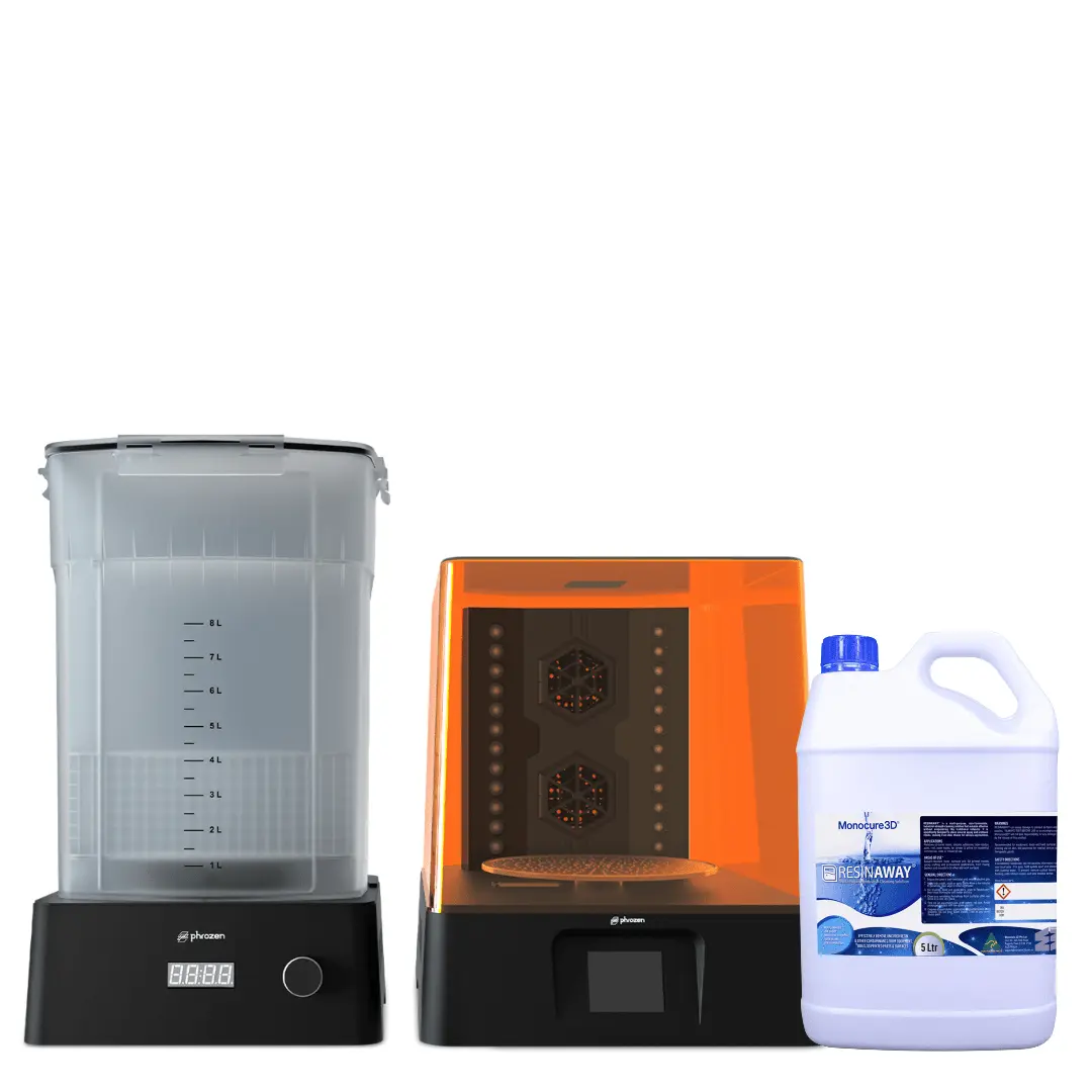 Phrozen Wash & Cure with 5 litre Monocure3d Resinaway Phrozen