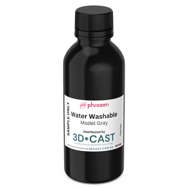 Phrozen - Phrozen Water Washable Model Gray Sample Bottle - 3d printing resin - 3D Cast