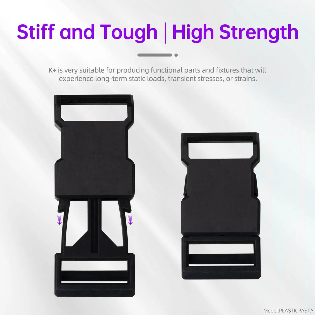 Resione K Plus Black Tough ABS-Like 3D Printer Resin Resione