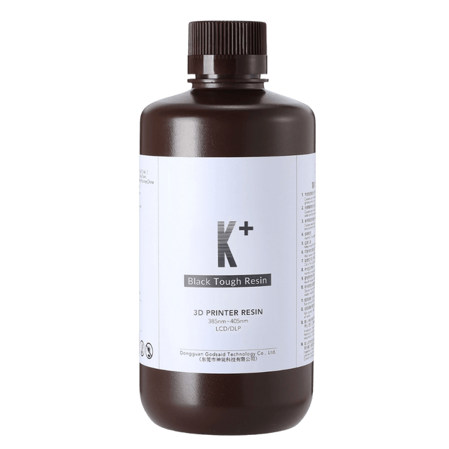 Resione - Resione K Plus Black Tough ABS - Like 3D Printer Resin - 3D Printer Resin - 3D Cast