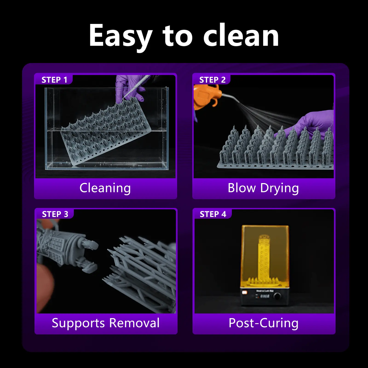 Resione SP64 Standard Pro Blue Gray 3D Printer Resin Resione