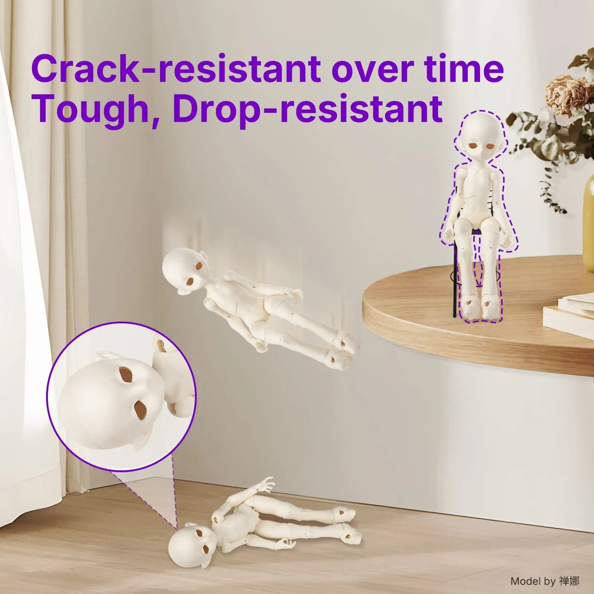 Resione TH-BJD Pink Cream 3D Printer Resin Resione