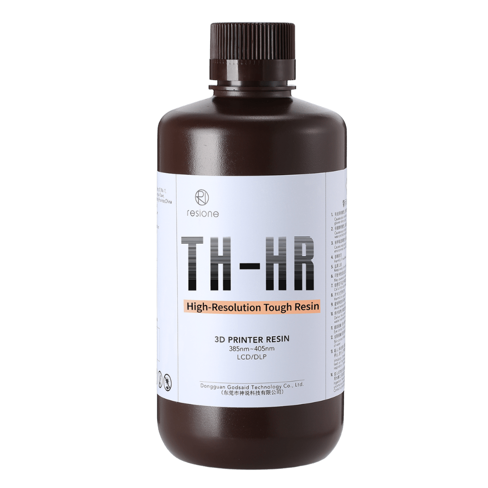 Resione - Resione TH - HR White Clay 3D Printer Resin - 3D Printer Resin - 3D Cast