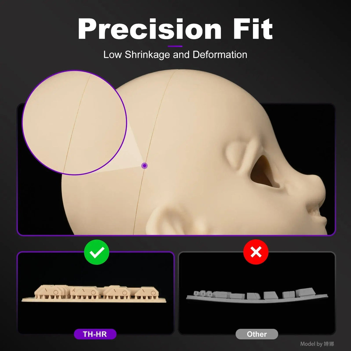 Resione TH-HR White Clay 3D Printer Resin Resione