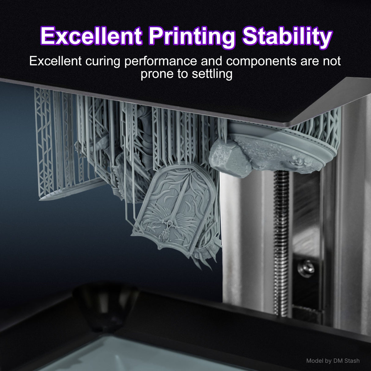 Resione - Resione Tough74 V2 Gray 3D Printing Resin - 3D Printer Resin - 3D Cast