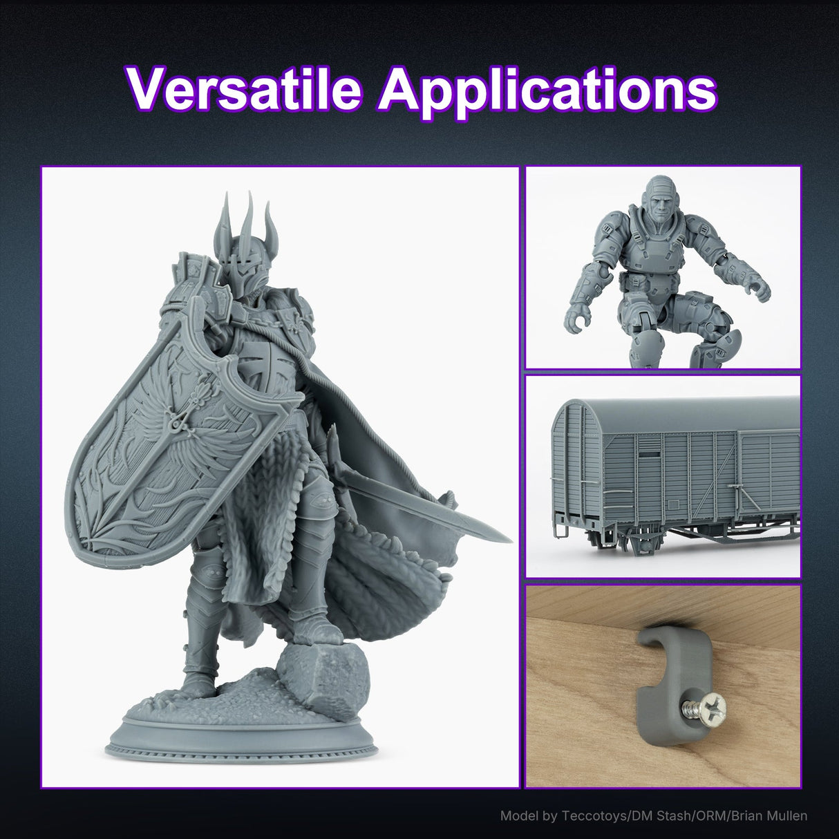 Resione - Resione Tough74 V2 Gray 3D Printing Resin - 3D Printer Resin - 3D Cast