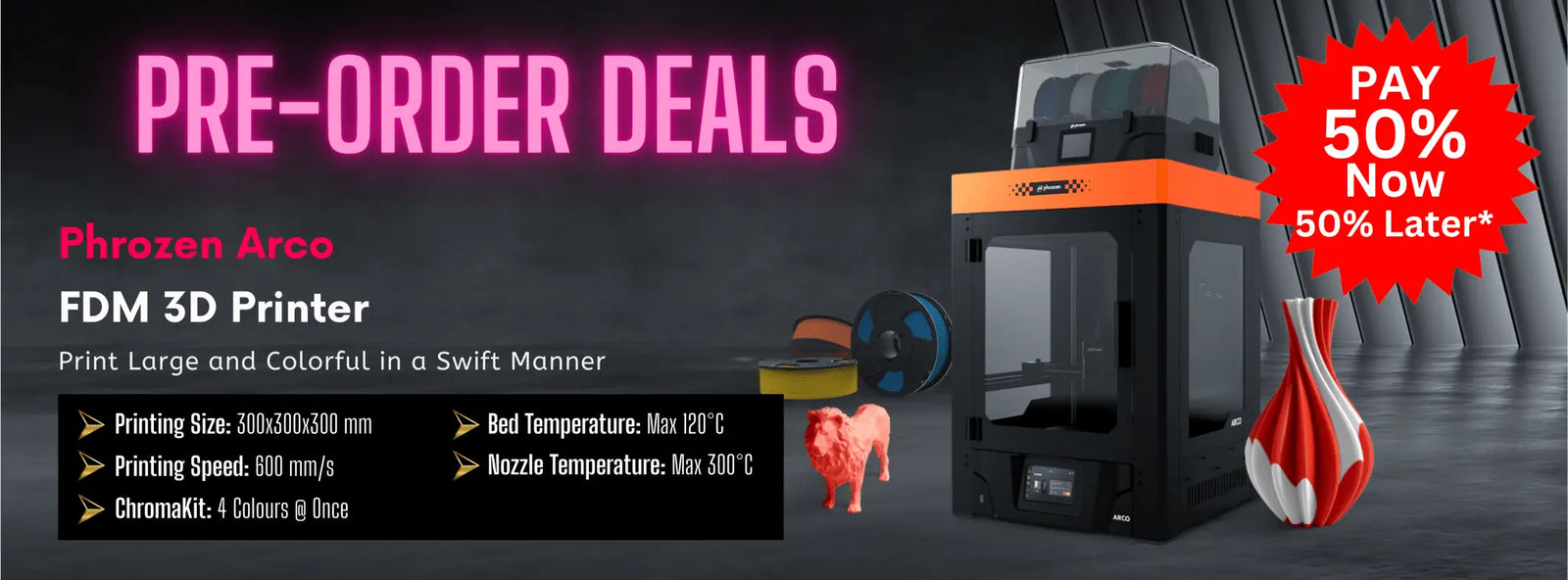 Phrozen-ARCO-FDM-3D-Printer-at-3D-Cast-Australian-Phrozen-Reseller 3D Cast