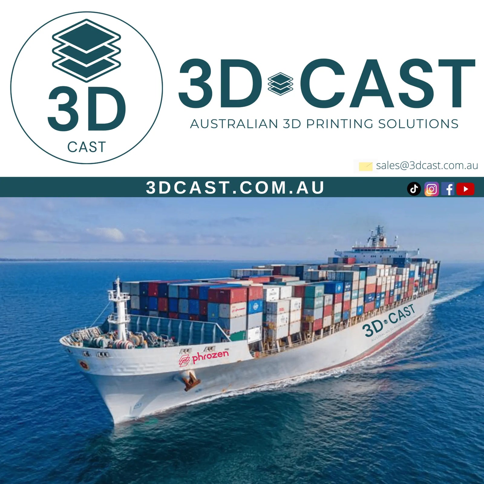 Small delay to our shipment - 3D Cast