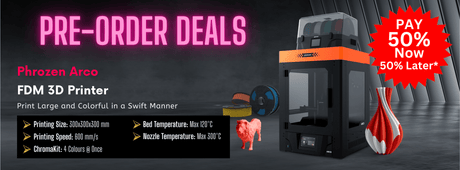 Phrozen ARCO FDM 3D Printer at 3D Cast Australian Phrozen Reseller - 3D Cast