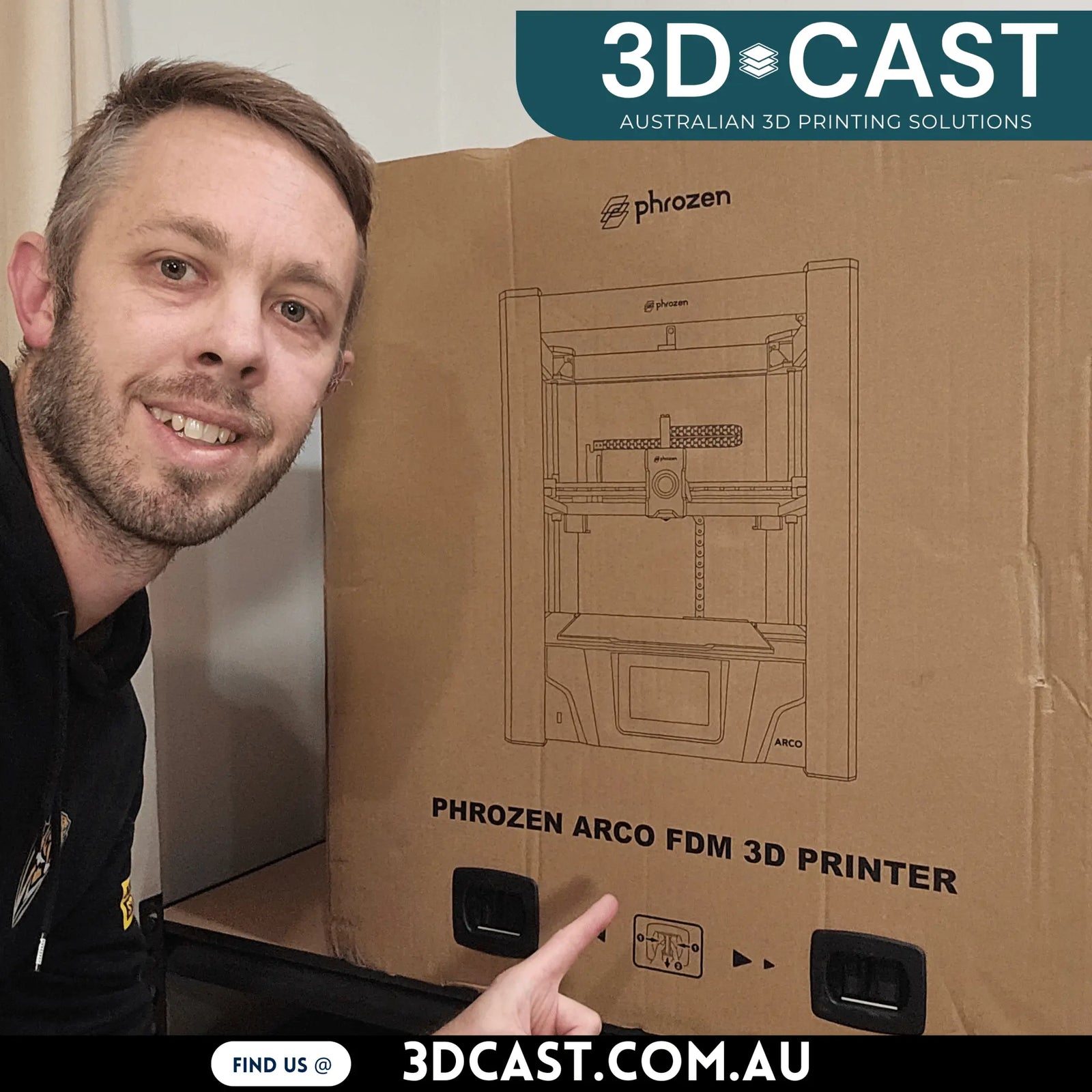 Phrozen ARCO FDM 3D Printer Australia Here - 3D Cast