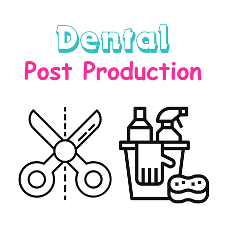 Dental Post Production - 3D Cast