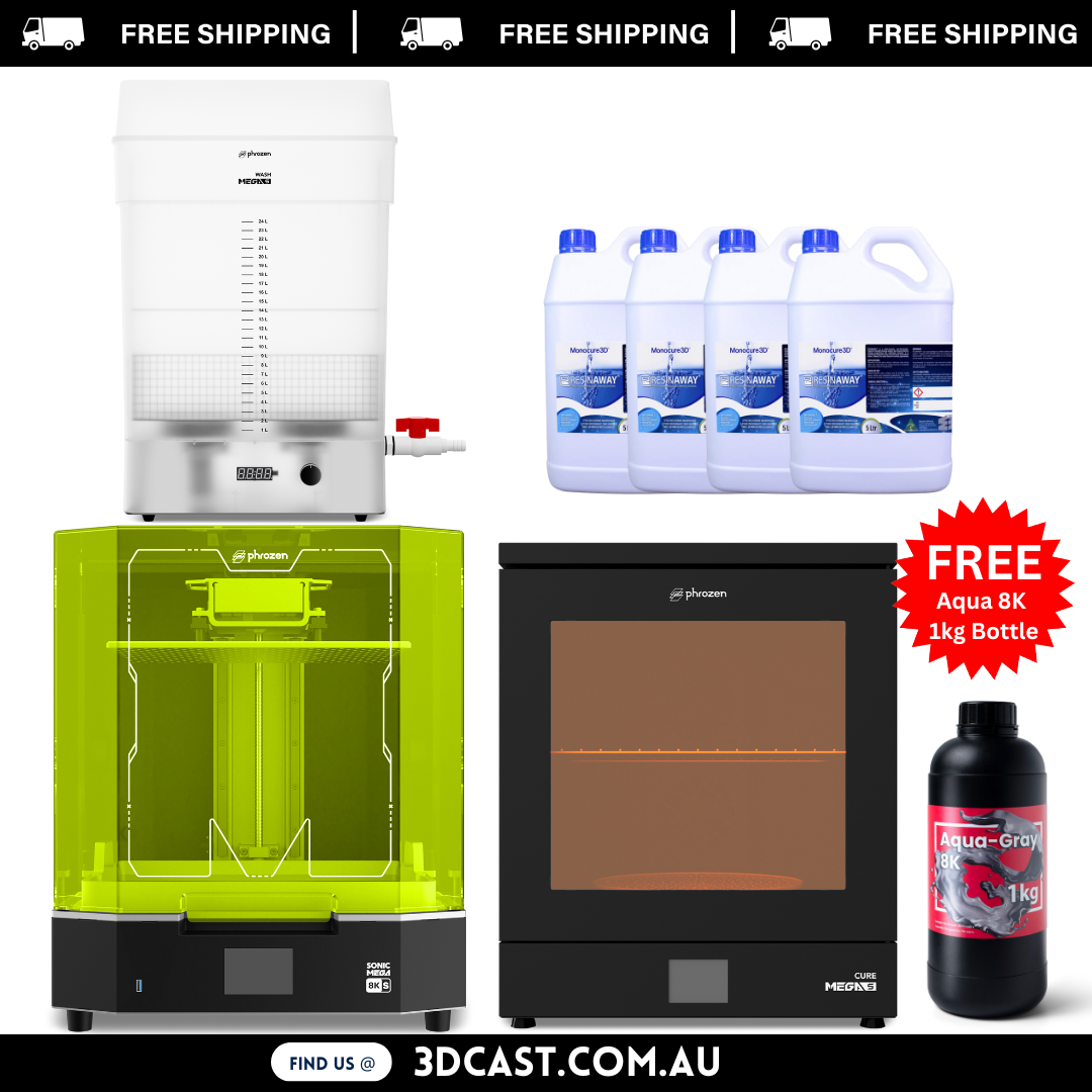 Phrozen Sonic Mega 8K S Resin 3D Printer Awesome Bundle