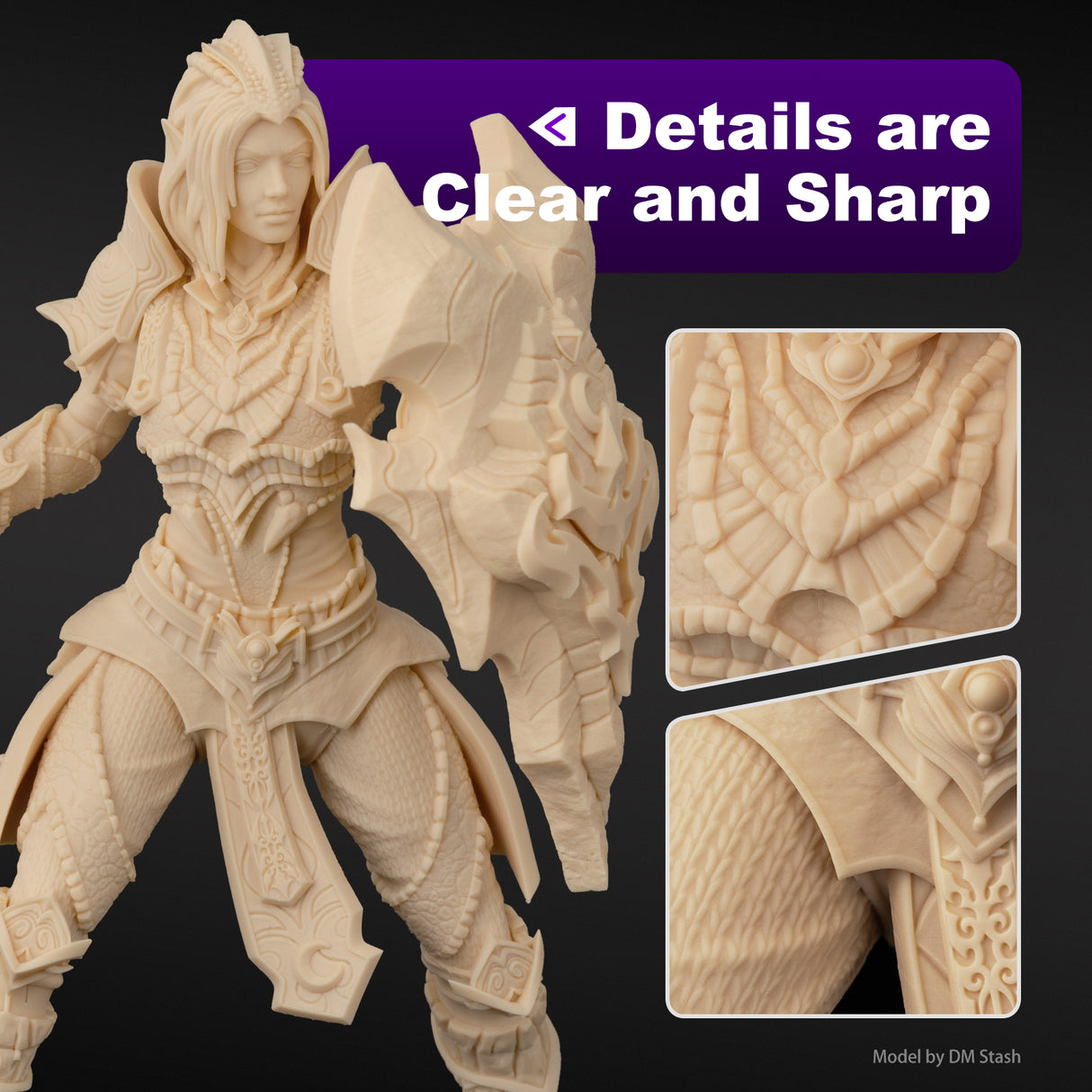 Resione TH-HR White Clay 3D Printing Resin